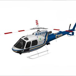 DF0AB95E-08E0-4604-8F47-87251C2C4DE5.jpeg Fichier STL California Highway Patrol (CHP) (N341HP) , réplique d'hélicoptère, avion・Plan pour imprimante 3D à télécharger