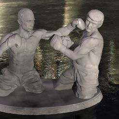 BOX1.jpg STL-Datei Putin and Tramp boxing kostenlos・3D-druckbares Modell zum herunterladen