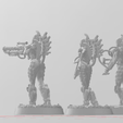 Snipers-5-10-plus-laydown-2.png Nakecron Snipers 5-9 plus Laydown model/lord/HQ  One Page - Rules 28mm Scale - STL files for 3D Printing