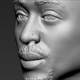 19.jpg Tupac Shakur bust ready for full color 3D printing