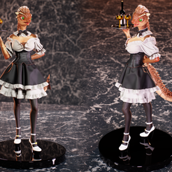 lisa_preview_no_logo.png Archivo 3D Doncella Lagarto・Design para impresora 3D para descargar