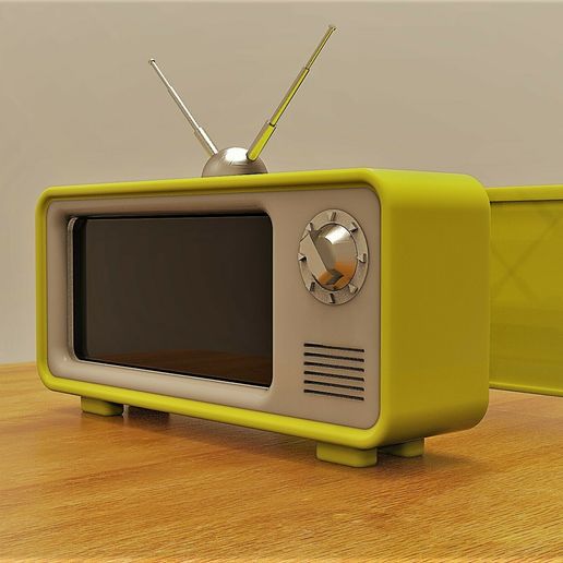 1.jpg Samsung A70 / A71 - Vintage TV Phone Holder (CRAZY SALE!)