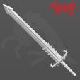 berserk-sword-of-thorns-3.jpg Skull Knight Sword of Thorns from Berserk for cosplay 3d print model