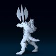 03.jpg Werewolf Warrior 3D print model