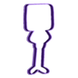 JEFf3.stl STL file JEFF RANDELL CLARENCE COOKIE CUTTER - CARTOON・3D printable model to download