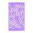 circlestencil15.stl Expandable Eurorack Case Blocks