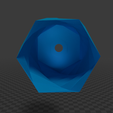 lamp-shade-hexagonal-twirl-cylinder-02.png Ceiling Light Shade - Hexagonal Twirl Cylinder Lamp Sheld