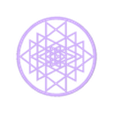 sri yantra 108 mm.stl sri yantra coaster