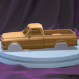 A003.png Chevrolet C10 Cheyenne Pickup 1971 (1/24) Printable Car Body