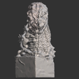 Shingodzillaanatomy3dmodel_4.png Shin Godzilla Anatomy Cut Away Model Bust Sculpture