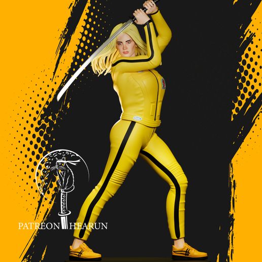 kill-bill-figurines-3d-printing-stl-file-miniature-the-bride-beatrixkiddo-2.jpg Kill Bill pronto para impressão 3D