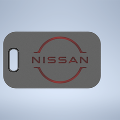 nissan-keyring.png Porte-clés logo emblème Nissan