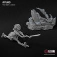 Ryuko_NonSplit.jpg Ryuko Matoi STL Ready for 3D Printing