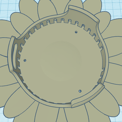 Echo-dot-v3-daisy-wall-mount.png Fichier STL gratuit Support mural marguerite Echo dot 3・Design pour imprimante 3D à télécharger