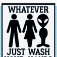 Screenshot-2024-01-22-153112.png Whatever just wash your hands Funny wall sign, Dual extruder, Home decor, Bathroom sign