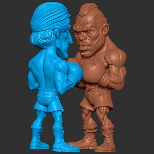 Boxer vs Boxer - 3D model önizlemesi