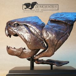 Fossil04.jpg STL-Datei Dunkleosteus fossil・3D-druckbares Modell zum herunterladen