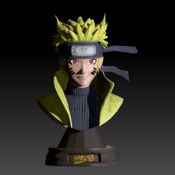 148640515_411807493410765_8140616201652722151_n.jpg STL file Busto Naruto・3D printable model to download