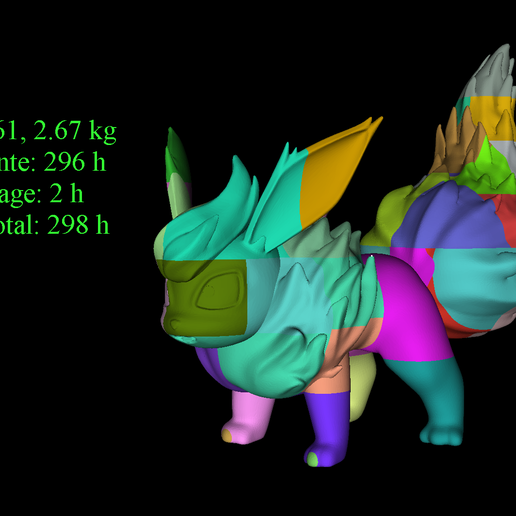 3D file Pokemon XXL Pyroli 🐉 ・3D printing template to download・Cults