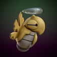 Shedinja_A-3DUsky-render-2.png Shedinja Pokemon