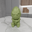 HighQuality.png 3D Angry Egg Decor with 3D Print Stl Files and Gift for Kids & Kids Toy, Figure, 3D Printing, Shoes, 3D Printed Decor, 3D Figure Print