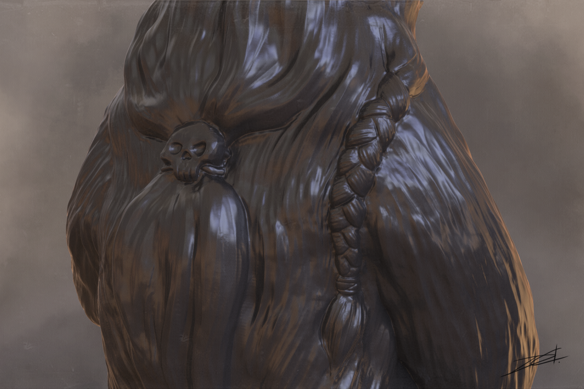 oso para renders.53.png Fichier STL Sculpture d'ours aux cheveux longs・Modèle à télécharger et à imprimer en 3D, Atomicosstudio