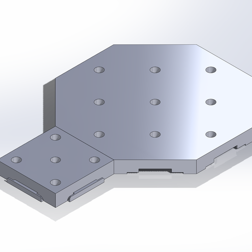 🤖 Action Base 1 base plate・ STL ファイル（3Dプリント用）・Cults