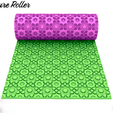 3.png Texture Roller Polymer clay / Moroccan Seamless Pattern Pattern 132 *2 Size- Solid,Hollow/ Digital STL File* File For Use In A 3D Printer
