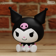 Kuromi02.png Kuromi Hello Kitty 3 models Cute Kawaii Sanrio
