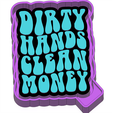 ink.png Dirty Hands Clean Money Freshie STL Mold Housing