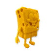 _spongebob-3D-Print-copy2.png スポンジ・ボブ - 詳細な3Dプリント用モデル