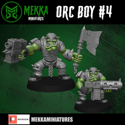 p4.png 3D file Orc Boy #4・Design to download and 3D print