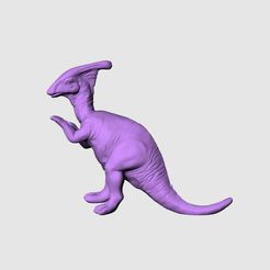 Screenshot-2023-06-02-201612.jpg Fichier STL gratuit Dinosaure Parasaurolophus・Plan pour impression 3D à télécharger