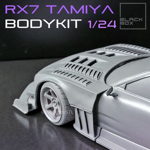 a5.jpg TIME ATTACK RX7 Bodykit ДЛЯ Tamiya 1/24th Modelkit