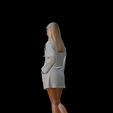 9.png Female Doctor in White Lab Coat 3D model