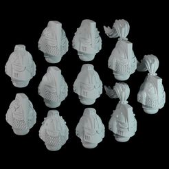 SWPreviewMain.jpg OBJ file Interstellar viking dogs HELMETS FOR NEW HERESY・Design to download and 3D print