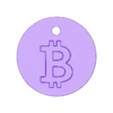BTCbyQBKO.stl Bitcoin Keychain