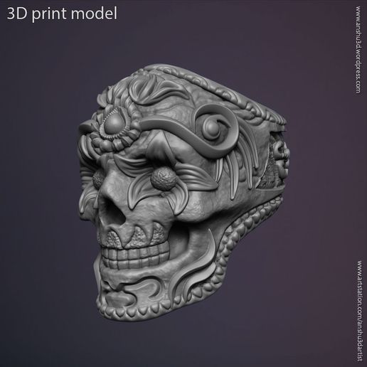 Ornamental_skull_vol1_ring_z2.jpg Ornamentaler Totenkopf vol1 Ring