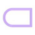 arch_hoop.stl Arch shaped embroidery hoop