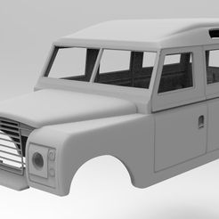 untitled.332.jpg Land Rover old 3d model 334mm wheelbase Axial, RC body