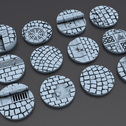 peanes-25-render.png Ruined City Cobblestone 25 mm bases