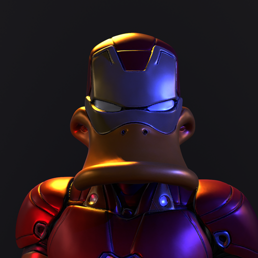 Iron Duck - Ultimate Collectible Statue