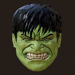 0014FBC3-C57F-4B96-8936-34FE77618D5B.jpeg STL-Datei Kopfscuplt : Unglaublicher Hulk / edward norton 2008・3D-druckbares Modell zum herunterladen