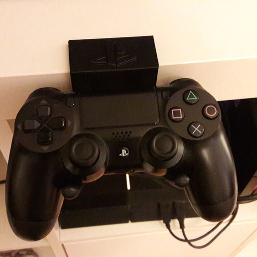 PS4 controller mount for IKEA Expedit