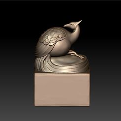 phoenixSculpture1.jpg STL-Datei phoenix sculpture kostenlos・3D-druckbares Modell zum herunterladen
