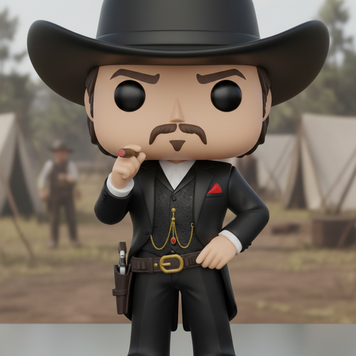 Dutch Van Der Linde - Cowboy Outlaw - Pop Style 3D Print STL