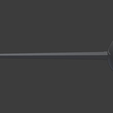 Fairy-Tale-Rapier-3D-Model.png Puss in Boots Rapier Cosplay Prop Sword #snb.3