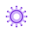 sun_gear.stl Planetary Gearset Retractable Keychain