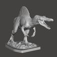 jp3spinosaurusstatue4.jpg JP3 ESPINOSSAURO FIGURA ESTÁTUA MODELO DINOSSAURO VIDA SELVAGEM