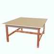 0_00010.jpg TABLE 3D MODEL - 3D PRINTING - OBJ - FBX - MASE DESK SCHOOL HOUSE WORK HOME WOOD STUDENT BOY GIRL